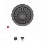 concrete kitchen sinks Basket Strainer Waste