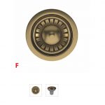 concrete kitchen sinks Basket Strainer Waste