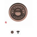 concrete kitchen sinks Basket Strainer Waste